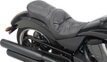 DRAG SPECIALTIES Low Profile Seat - Driver's Backrest - Pillow - Vegas NOT FIT WITH OEM BACKREST 0810-1607