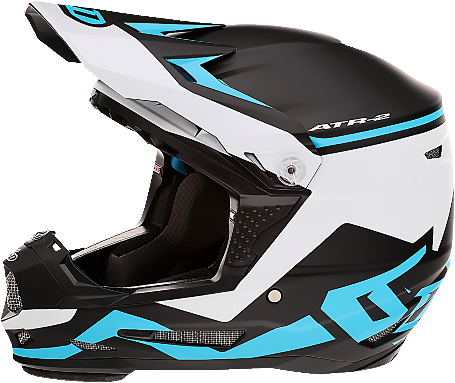 6D ATR-2Y Helmet - Drive - Cyan - Large 11-6302
