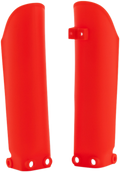 ACERBIS Lower Fork Covers for Inverted Forks - Fluorescent Orange 2253024617