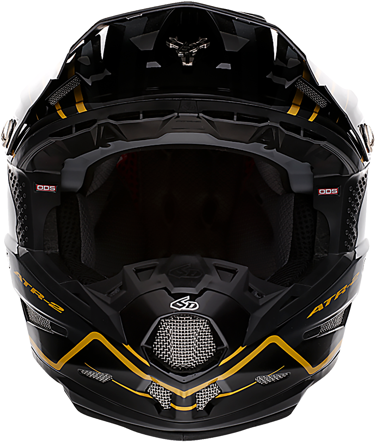 6D ATR-2 Helmet - Phase - Black/Gold - Large 12-2807