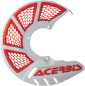ACERBIS X-Brake Disc Cover - White/ '16 Orange 2449495412