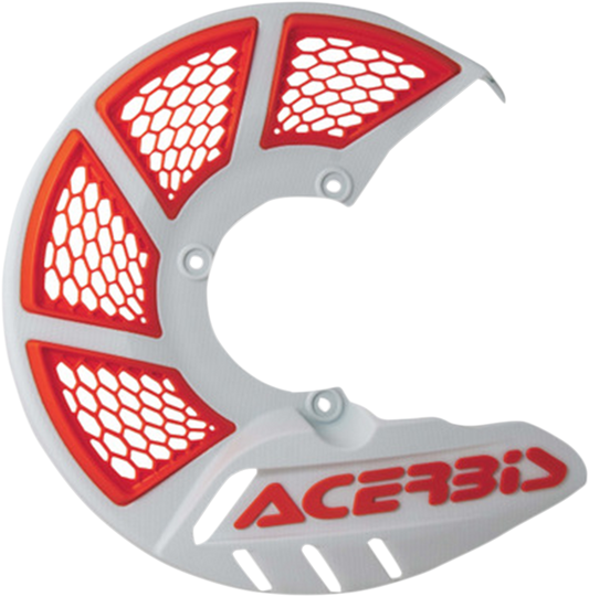 ACERBIS X-Brake Disc Cover - White/ '16 Orange 2449495412