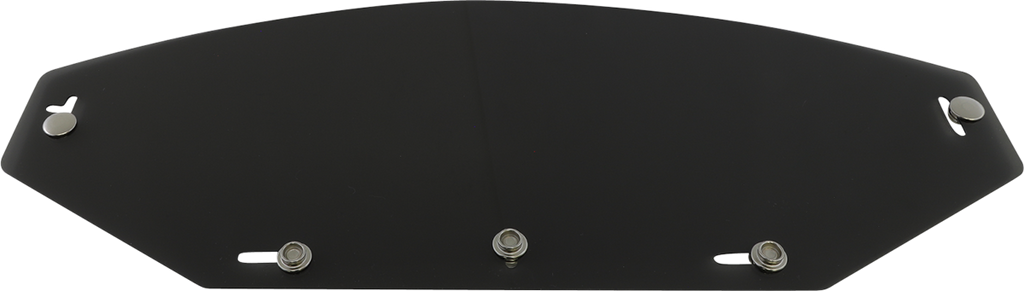 AFX Flat Shield - 5-Snap - Smoke 0131-0122