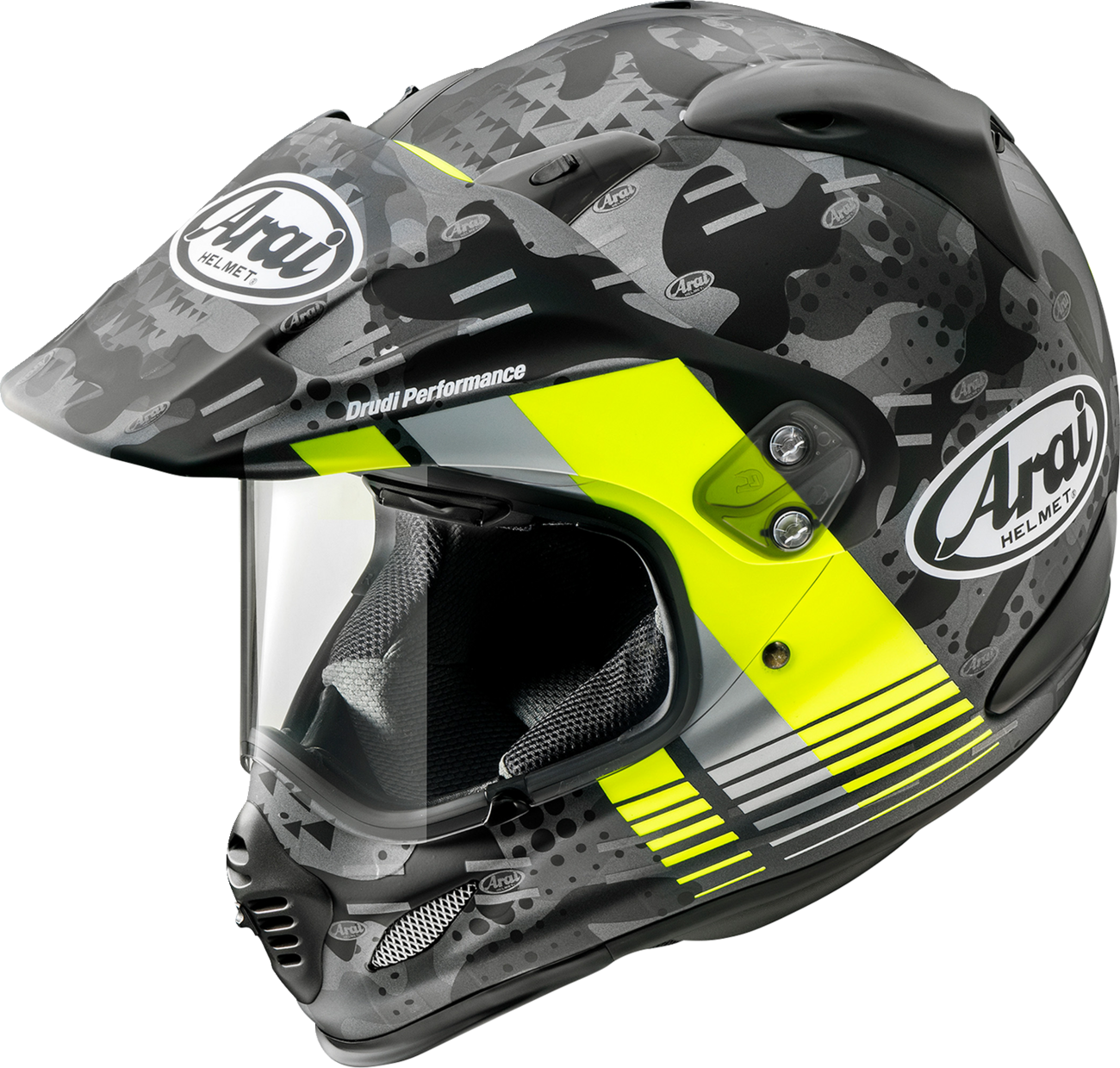 ARAI XD-4 Helmet - Cover - Fluorescent Yellow Frost - 2XL 0140-0184