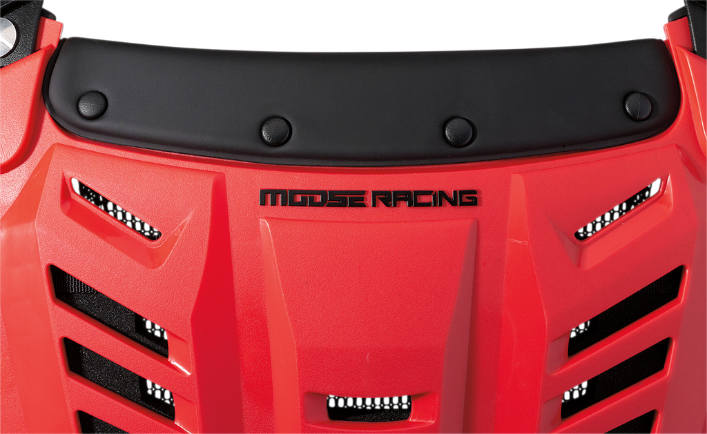 MOOSE RACING Synapse Lite Protector - Red/Black - XL/2XL 2701-0997