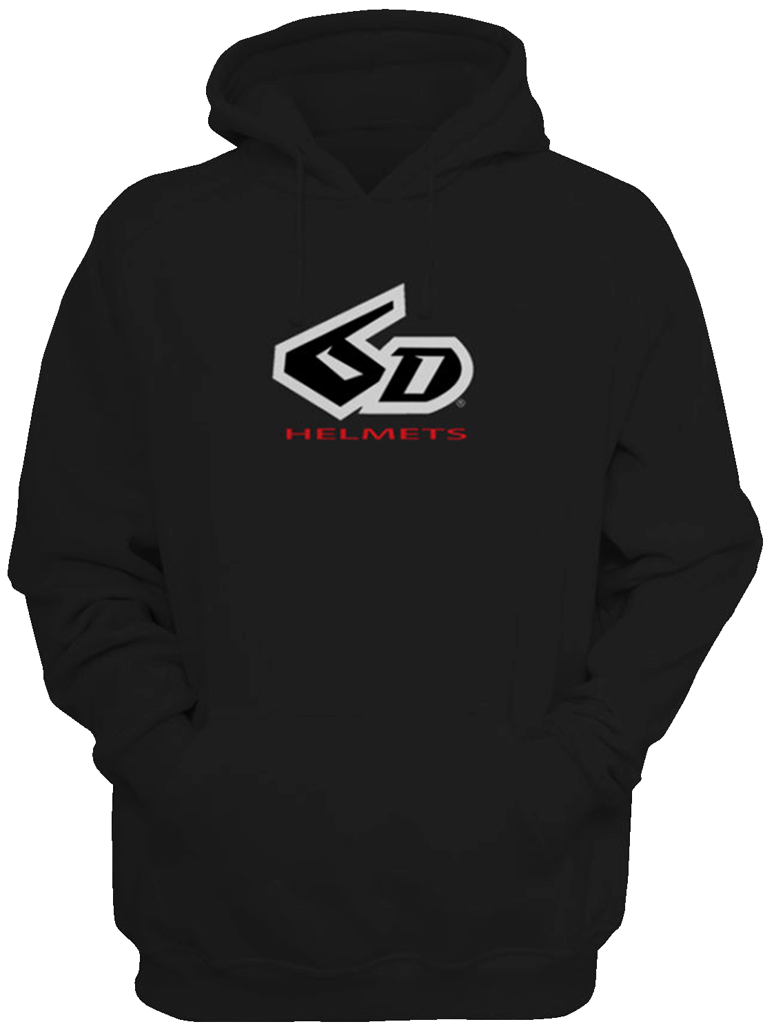 6D Helmets Hoodie - Black - 2XL 51-0129