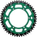 MOOSE RACING Dual Sprocket - Green - 51 Tooth 1210-460-51-15X