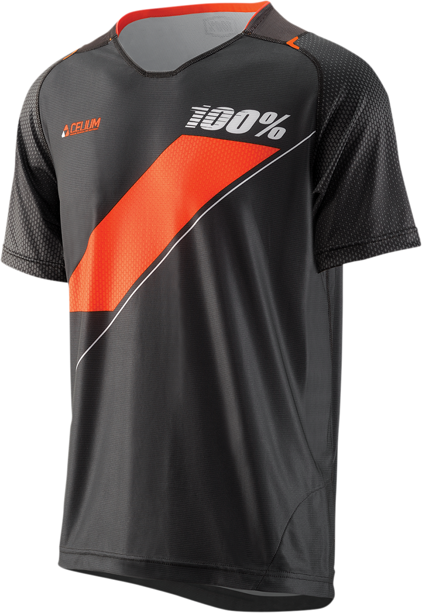 100% Celium Jersey - Short-Sleeve - Gray - Medium 41202-007-11