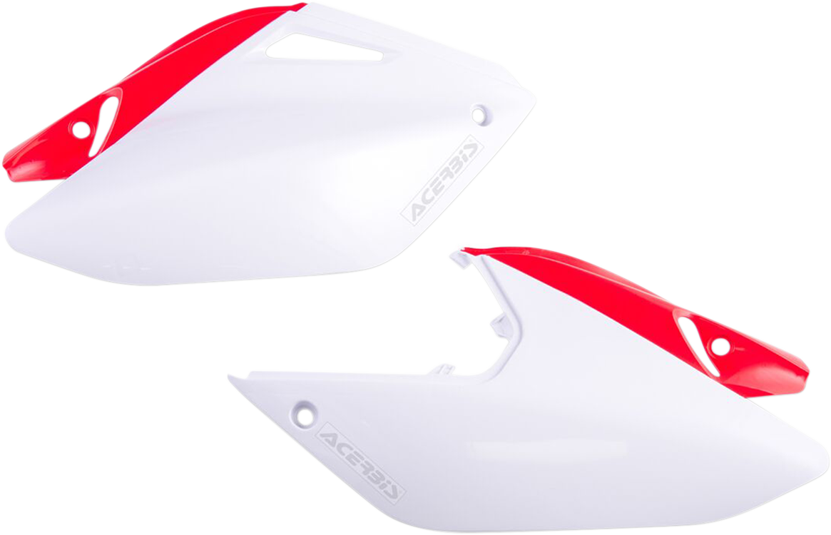 ACERBIS Side Panels - White/Red 2071081030