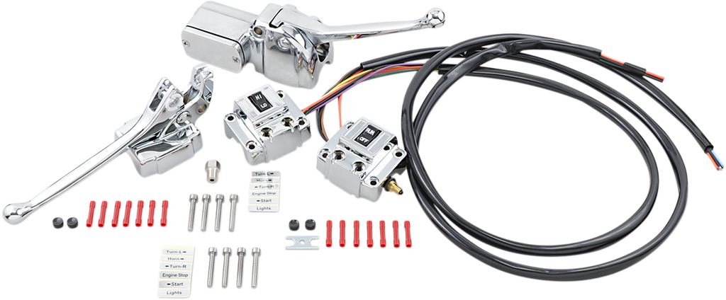 DRAG SPECIALTIES Handlebar Controls w/ Switch - '72 - '81 42375-LBX2