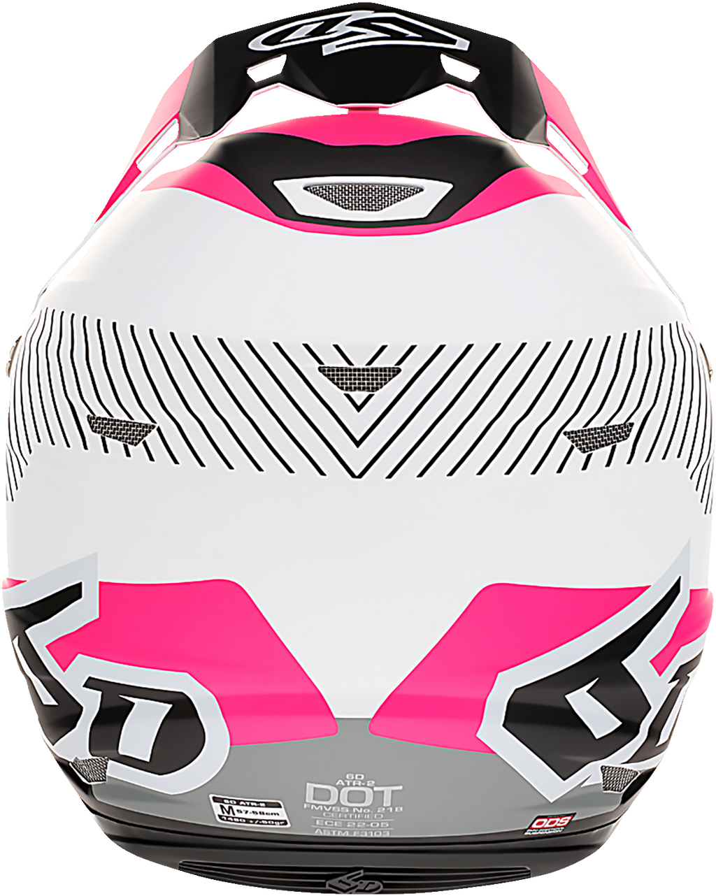6D ATR-2 Helmet - Fusion - Neon Pink - XL 12-2948