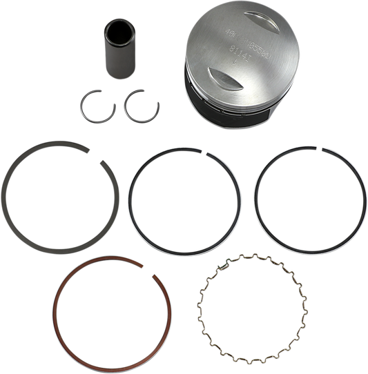 WISECO Piston Kit - Raptor 125 - 11:1 High-Performance 40068M05500