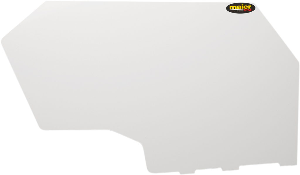 MAIER Number Plate - White - RZR 194631