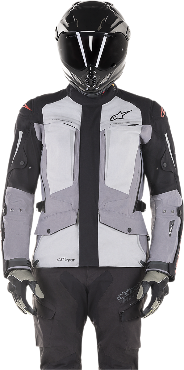 ALPINESTARS Yaguara Drystar® Jacket - Black/Gray - 2XL 3203218-1192-2X