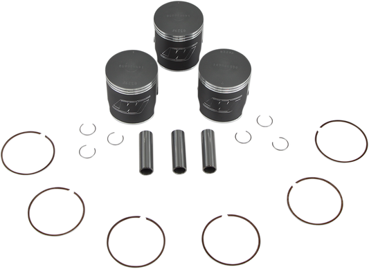 WISECO Piston Kit - Kawasaki 500 - 60.50 mm Forged K101