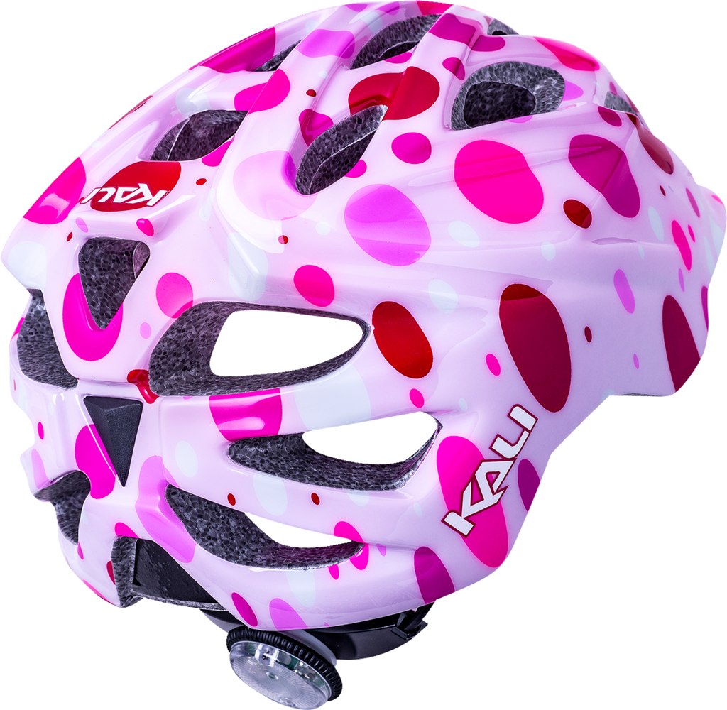 KALI Child Chakra Lighted Helmet - Confetti - Gloss Pink - Small 221022125