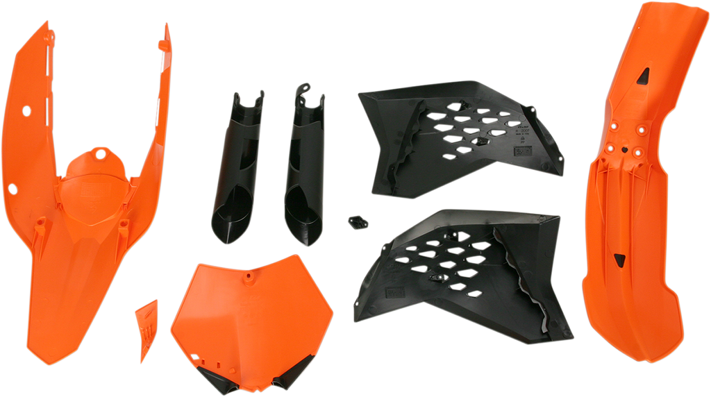 ACERBIS Full Replacement Body Kit - OEM '10 Orange/Black 2198070354