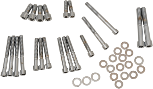 DRAG SPECIALTIES Smooth Side Cover Bolt Set - XL MK265S