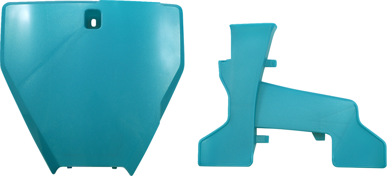 ACERBIS Front Number Plate - Teal/Metallic 2726577441