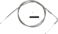 DRAG SPECIALTIES Throttle Cable - 58" - Braided 5332158B