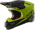 ALPINESTARS Supertech M8 Helmet - Echo - MIPS® - Black/Yellow - Medium 8302621-1158-MD