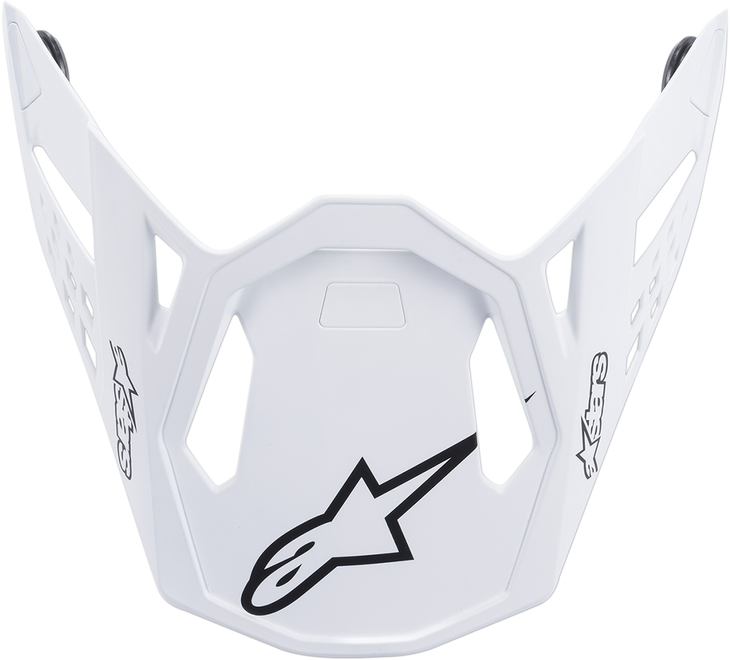 ALPINESTARS Supretech M10 Visor - Dyno - Matte Black/Carbon White 8981319-2000