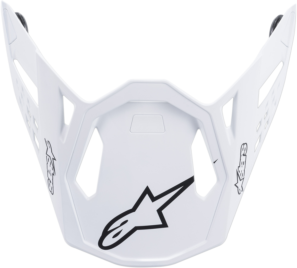 ALPINESTARS Supretech M10 Visor - Dyno - Matte Black/Carbon White 8981319-2000