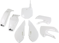UFO Replacement Body Kit - White KLX 110 2002-2009 KA37002-047