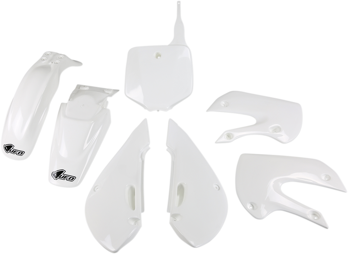 UFO Replacement Body Kit - White KLX 110 2002-2009 KA37002-047