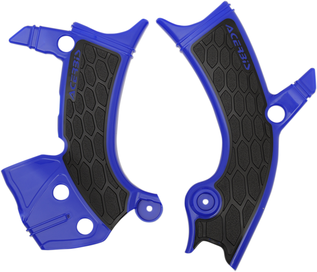 ACERBIS X-Grip Frame Guards - Blue/Black 2689411034