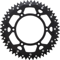 MOOSE RACING Dual Sprocket - Black - 52 Tooth 1210-897-52-10X