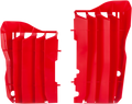 UFO Radiator Louvers - Red - CRF450 AC02456