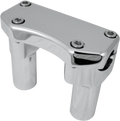 DRAG SPECIALTIES Risers - 3" - Buffalo - Top - Chrome 0602-0586