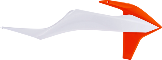 ACERBIS Radiator Shroud - OEM Orange/OEM White 2726516813