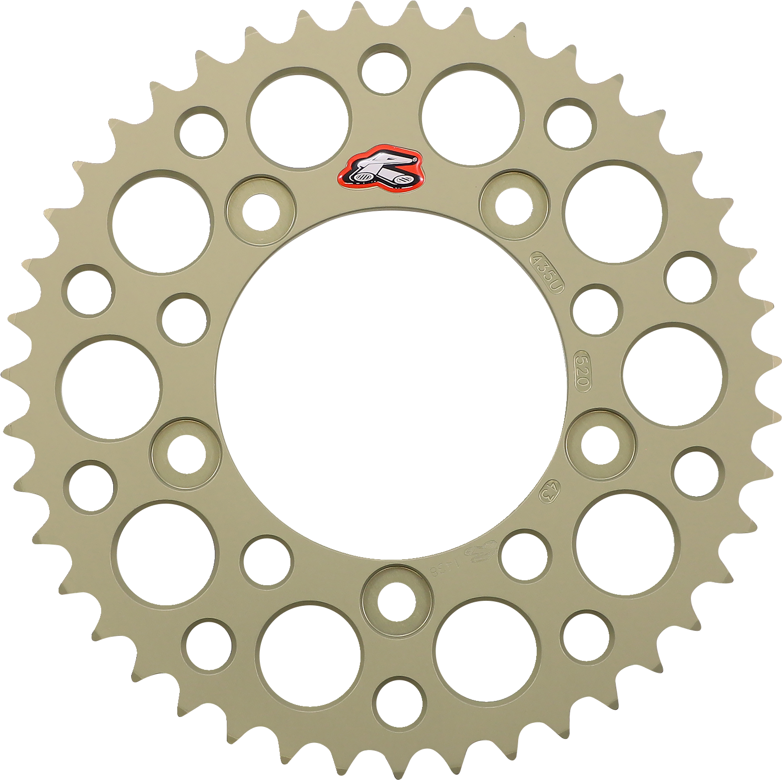 RENTHAL Rear Sprocket - Aluminum - 43 Tooth 435U-520-43P-HA