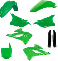 ACERBIS Full Replacement Body Kit - OEM Green/Black  KX85  2022-2023 2936137428