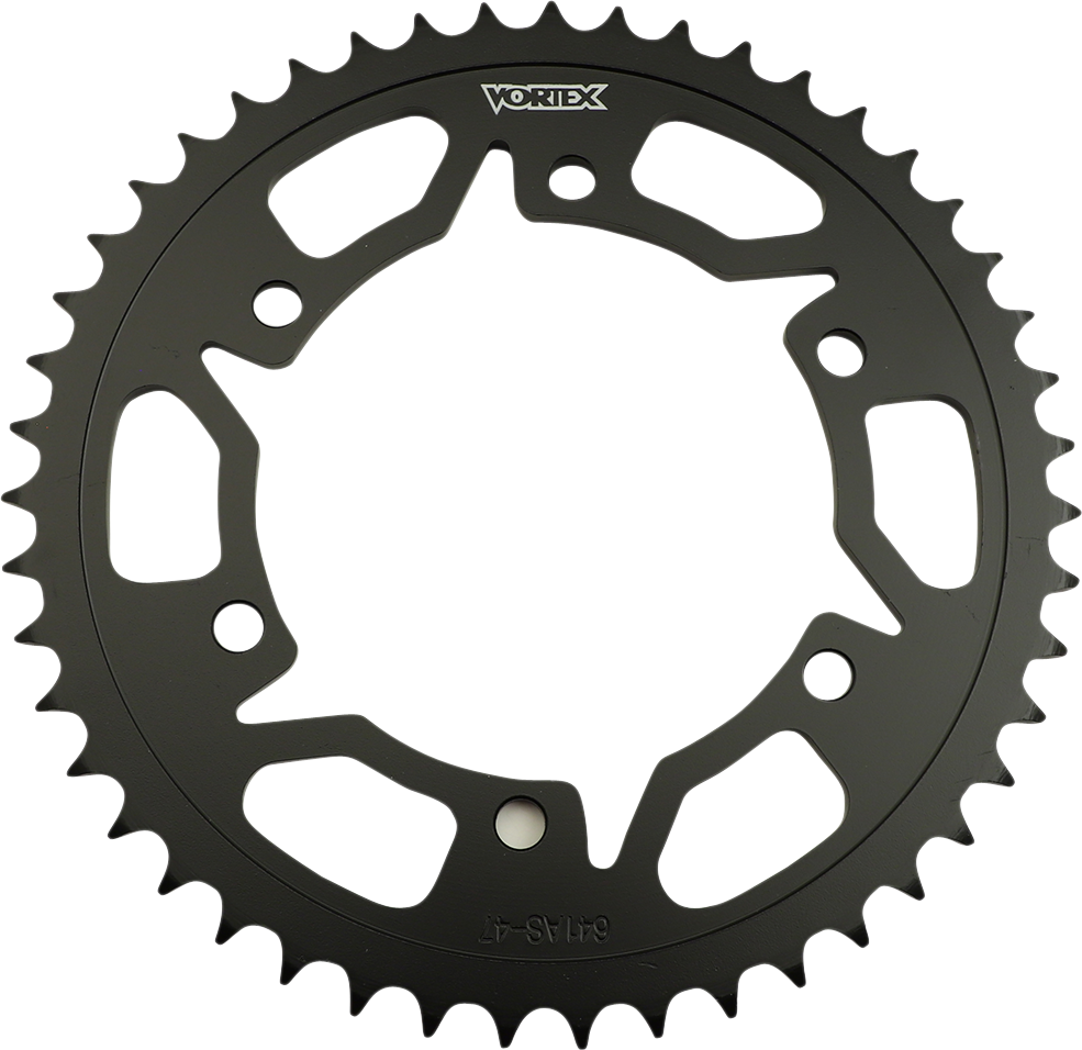 VORTEX Steel Rear Sprocket - 47 Tooth - Yamaha 641AS-47