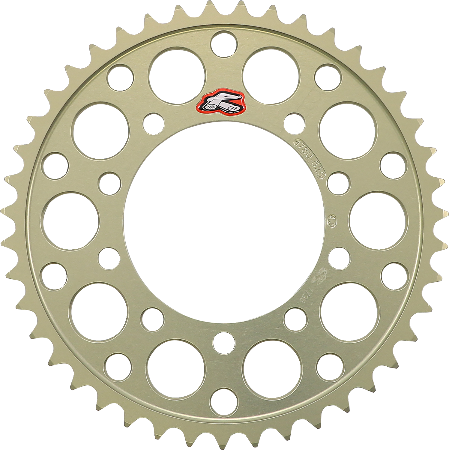 RENTHAL Rear Sprocket - 43 Tooth 478U-525-43P-HA