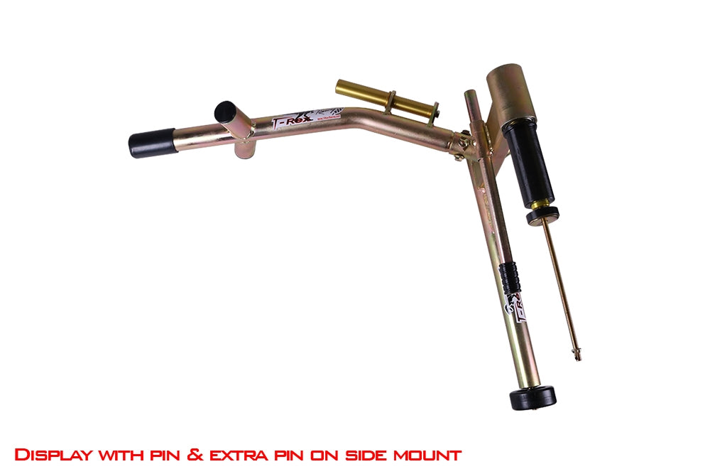 T-rex gold single sided swing arm stand with pin(s)