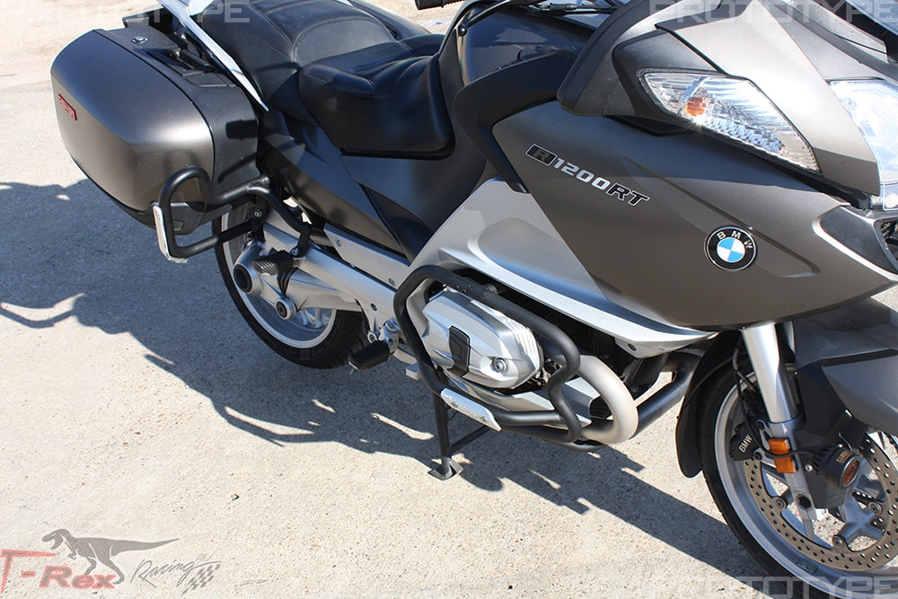 T-rex 2005 - 2013 bmw r1200rt engine guard crash cage luggage guard combo