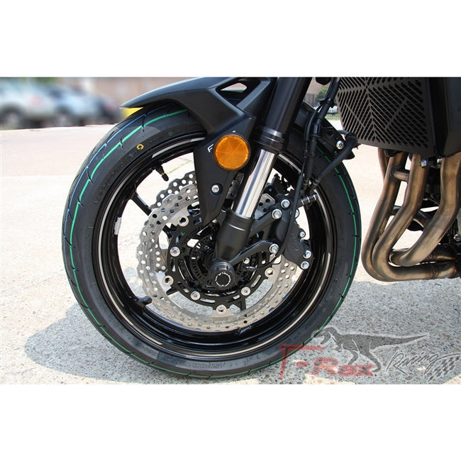 T-rex no cut frame exhaust axle sliders case covers fender z900 17-19