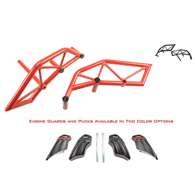 T-rex skid plate + engine guard crash cages honda grom/msx125 17-20