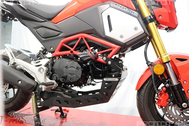 T-rex skid plate + engine guard crash cages honda grom/msx125 17-20