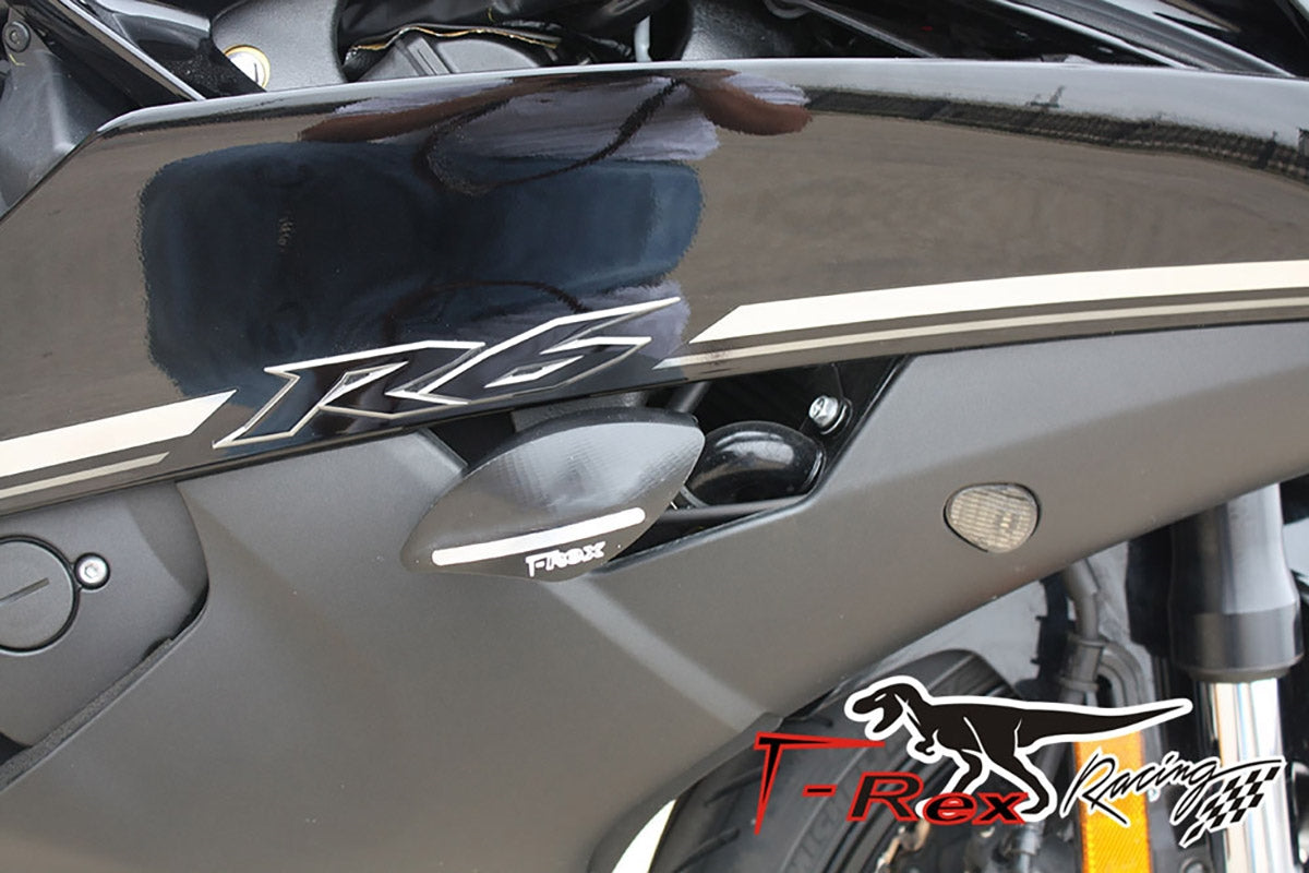 T-rex racing 2009 - 2016 yamaha yzf-r6 no cut frame sliders