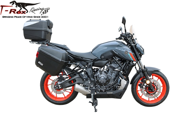T-REX 2015 - 2021 Yamaha FZ-07 / MT-07 / XSR700 Side Luggage Racks w/ 22LT Side Cases N74-15SLR