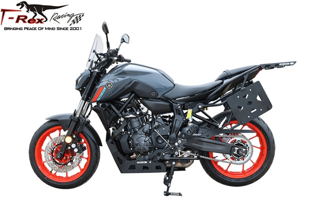 T-REX 2015 - 2021 Yamaha FZ-07 / MT-07 / XSR700 Side Luggage Racks w/ 22LT Side Cases N74-15SLR