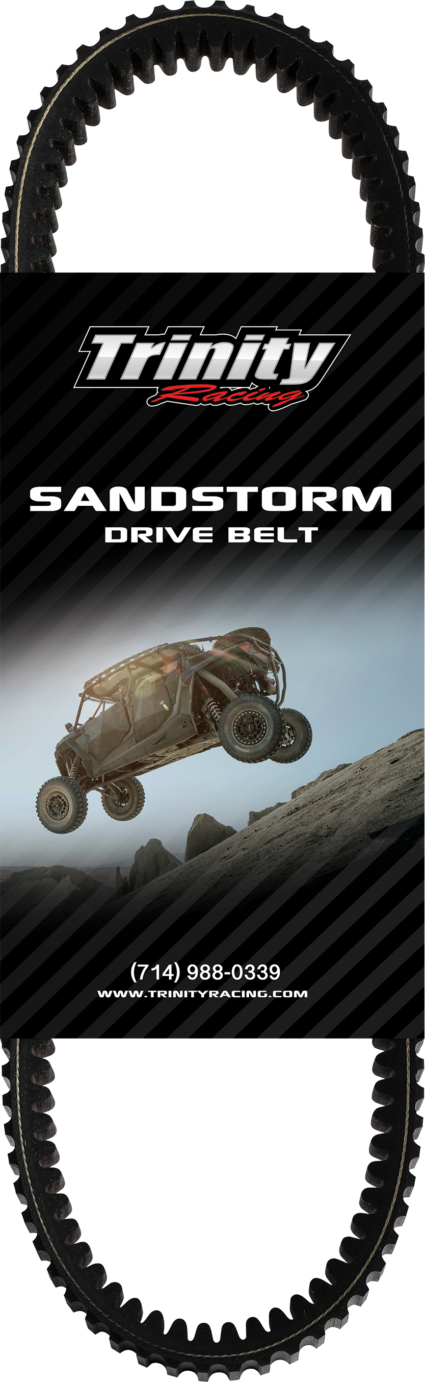Trinity Racing Sandstorm Drive Belt - Can-Am Maverick/Max