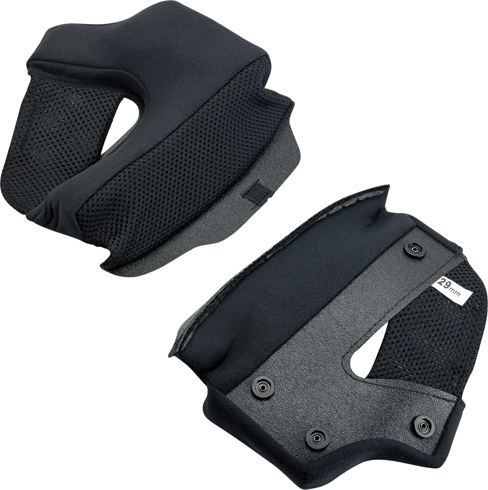 BILTWELL Lane Splitter Cheek Pads - 38 mm 0004-020-0138