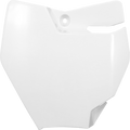 UFO Front Number Plate - White GG07106-041