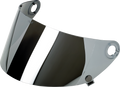 BILTWELL Gringo S Gen 2 Shield - Flat - Chrome Mirror 1111-221